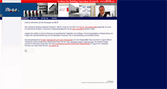 Desktop Screenshot of ifbor.eu